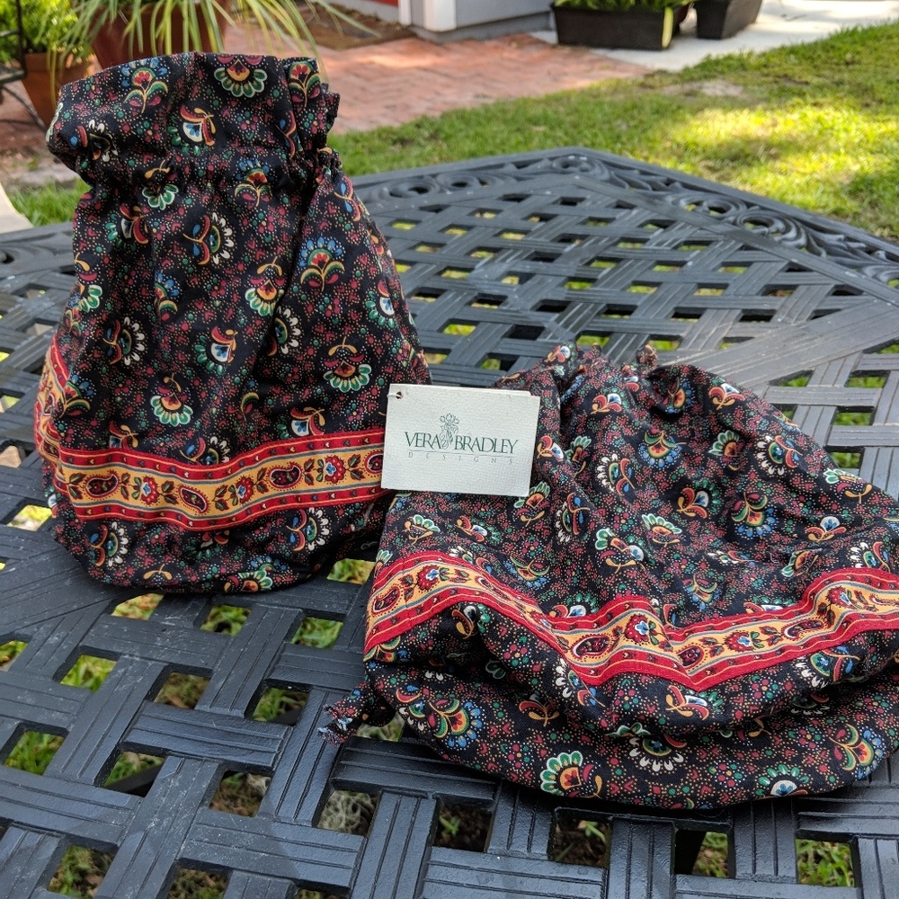 2 Vera Bradley Ditty Bags NWT